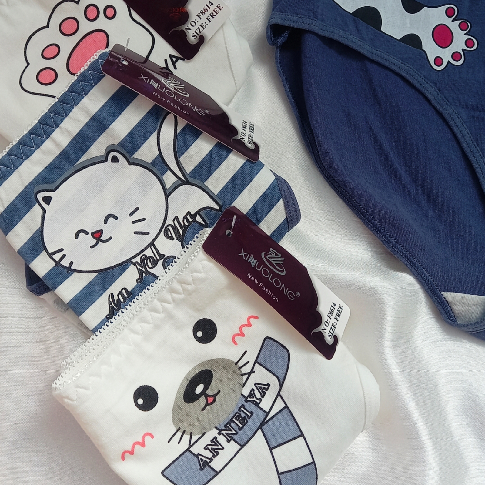 شورت عروسکی نخ پنبه فاق دولایه