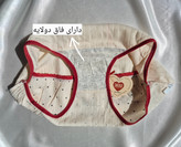 شورت زنانه عروسکی سایز بزرگ ۳ایکس لارج برند دنیز وارداتی جنس کبریتی نخ پنبه