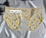 شورت زنانه عروسکی سایز بزرگ ۳ایکس لارج برند دنیز وارداتی جنس کبریتی نخ پنبه